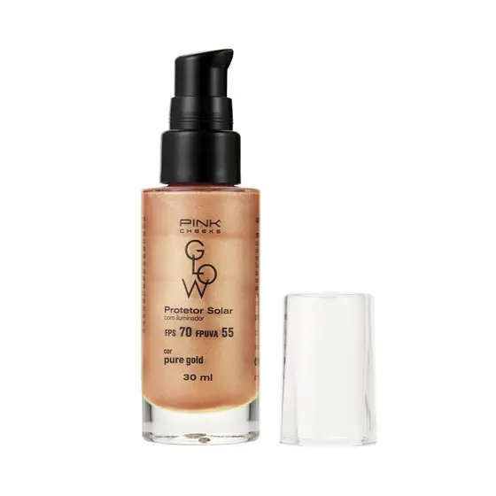 Glow Booster - Pure Gold FPS70 30ml PINK CHEEKS
