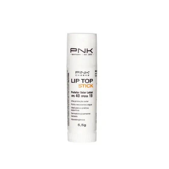 Protetor Solar Labial FPS40 Lip Top Stick 5,5g Balm Ultra Hidratante Incolor