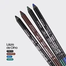 Lápis de Olhos Delineador À Prova D'Água Pink Cheeks Longa Duração Várias Cores