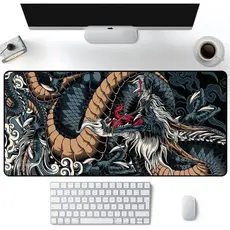 Mouse Pad Gamer PROFISSIONAL Dragão Extra Grande 90x40 70x30 Personalizado PROMOÇÃO ENVIO IMEDIATO