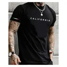Camisa Masculina California Basíca Streetwear Lançamento Promoção Malha Fria