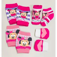 Kit Joelheiras baby infantil antiderrapantes em poliamida bebê conforto