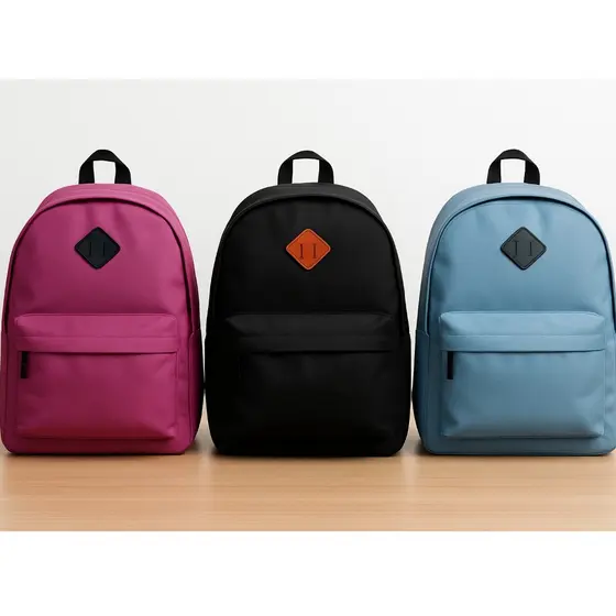 Mochila Casual Diversas Cores Escolar Trabalho