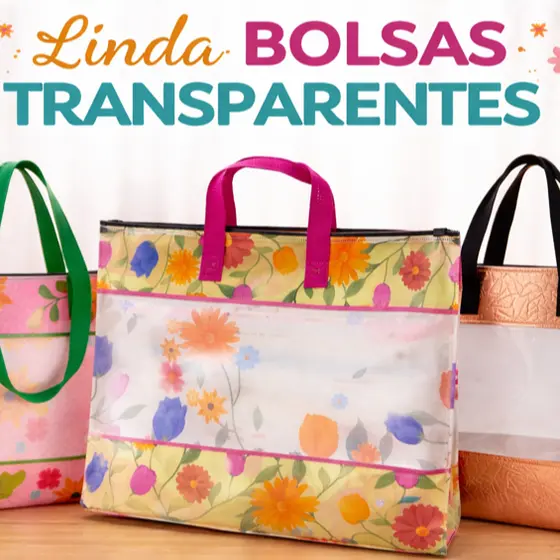 Kit de Bolsa Ecobag Floral e metalizada Reutilizável – Leve, Resistente e sacola Estilosa