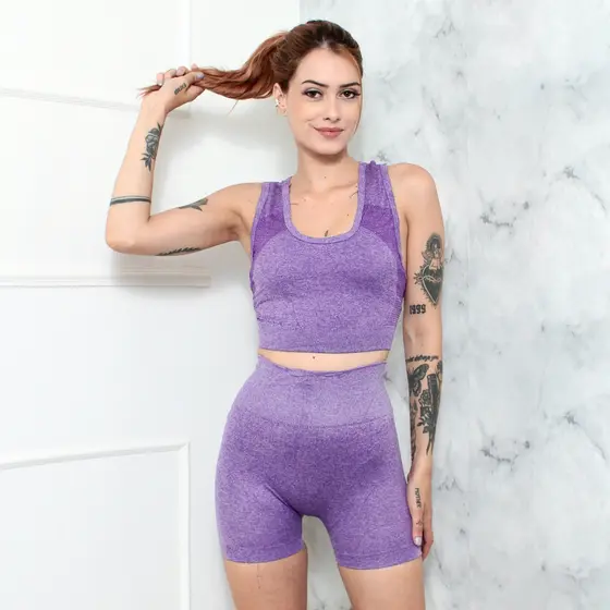 conjunto fitness academia treino caminhada calça feminina top+short Calça