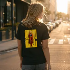 Camisa Feminina Super Heroína Super Girl 100% Algodão Premium Plus Size Camiseta Masculina T-Shirt