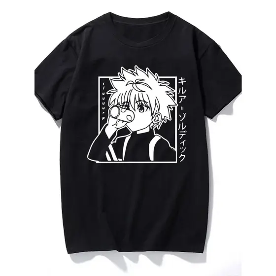 Camisa Hunter Anime Unissex Tshirt Camiseta 100% Algodão Premium Plus Size