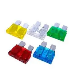 Kit 50 Fusíveis Lâmina Automotivo – Mix de Amperagens (10A 15A 20A 25A 30A)