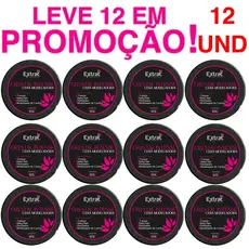 12 Cera Modeladora Tranças Box Braid Baby Hair Profissional Cachos Modelar Extrat Professional 120g