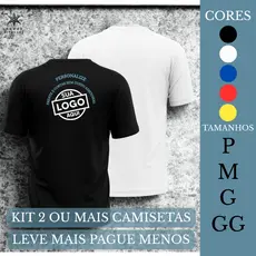 KIT unidades Blusa Esportiva Dry Fit Premium Academia Corrida Personalizada Sua marca Empresa