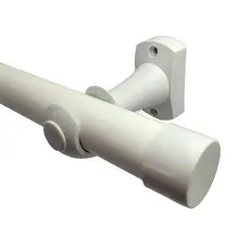 KIT VARÃO DE AÇO SIMPLES 1 METRO 28MM COM PINTURA ELETROSTÁTICA