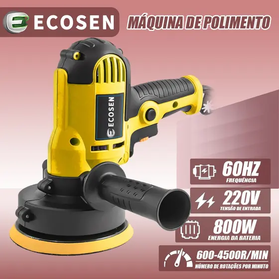 Lixadeira Multi Funçoes 800W 6 Velocidades Completa - Politriz Polidor 220v
