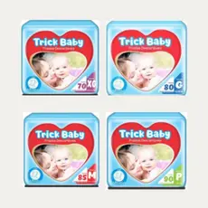 Fralda Trick Baby Pacote Econômico - Gel Absorvente e Barreira Antivazamento