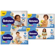 Fralda Babysec Ultra Sec Galinha Pintadinha Pacote Hiper - M G XG XXG
