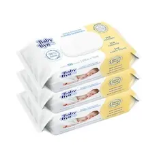 Kit 3 Pacotes Lenço Umedecido Baby Byn RN - 300 Unid - Sem Perfume