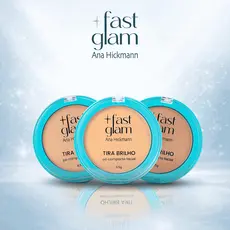 Fast Glam Tira Brilho Pó Compacto