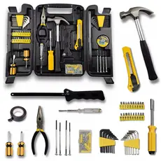Kit de Ferramentas 200 Peças com Maleta – Completo e Prático MALETA DE FERRAMENTA COM 200 PECAS