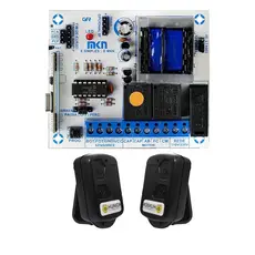 Kit Central Placa Mkn Classica-ST Tipo Garen + 2 Controles