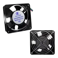 10pcs Ventilador Cooler Com Grade Metalica 120x120x38 Bivolt