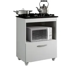 BALCÃO PARA COOKTOP SALVIA 4 BOCAS KAIKI MÓVEIS