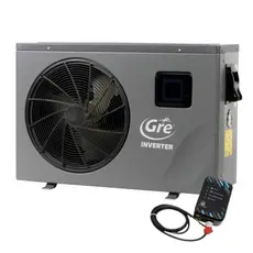 Bomba Trocador de Calor para Piscina GRE7 Inverter 23.884 BTUS Aquecimento Piscinas Até 40000 Litros