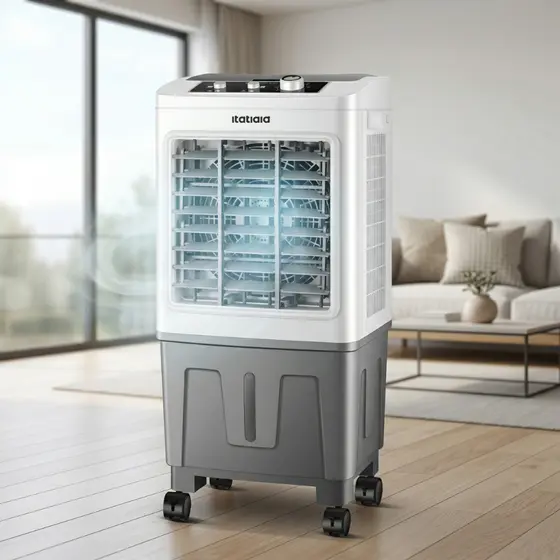 Climatizador de Ar Frio Portátil Itatiaia 20 Litros 4 em 1 - Resfria, Umidifica, Filtra, Ventila