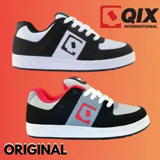 Tenis Masculino Qix Urbano Skate Original Sneaker Cadarço Preto