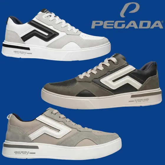 Sapatenis Pegada Masculino Em Couro Casual Elegante Moderno Confort | Lançamento! | Original Pegada!