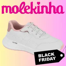 Tênis Infantil Menina Molekinha Casual Conforto Antiderrapante | Lançamento! | Original Molekinha!