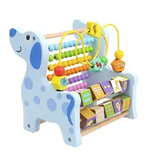 Brinquedo Ábaco Educativo Montessori Desenvolvimento Criança
