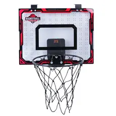 Basquete de Arcade em Casa: A Tabela com Placar Eletrônico e Aro de Metal