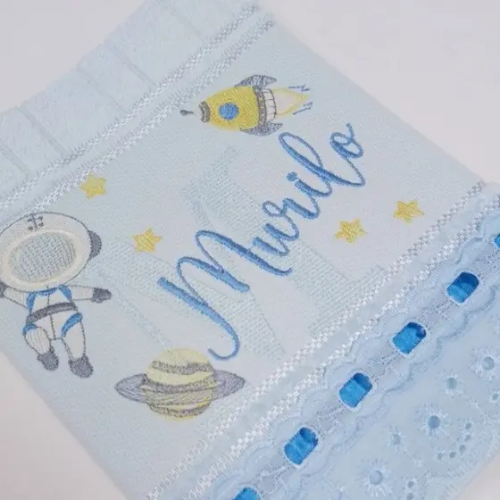 TOALHA LAVABO ASTRONAUTA 🚀👩🏻‍🚀
