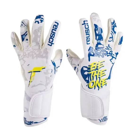 Luvas de Goleiro Profissionais - Material de Látex, Antiderrapantes, Duráveis, Ideais para Jogos e Treinamentos