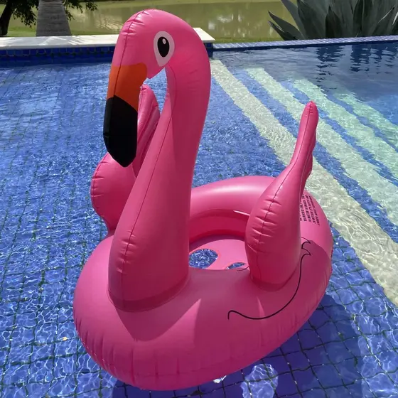 Boia Inflável Flamingo Rosa Bóia Do Flamingo Blogueira Fotos Inflável Praia Piscina