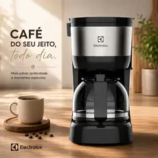 Cafeteira Electrolux ECM10 15 Xícaras 220V Jarra de Vidro Filtro Permanente Corta Pingos Original