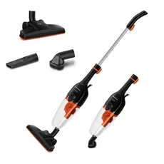 Aspirador de Pó Mondial Turbo Cycle AP-40-B 1500W 127V Vertical e Portátil Preto/Laranja