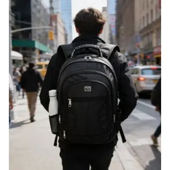 Mochila Escolar Reforçada Notebook Impermeável Cabo De Aço