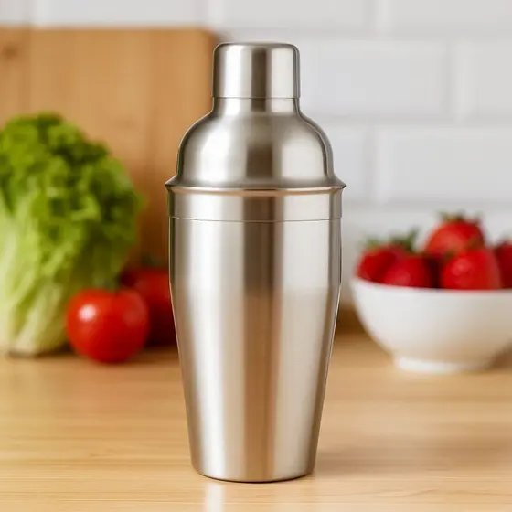 Garrafa Coqueteleira Inox 700ml Kenya com Separador Embutido e Filtro para Drinks
