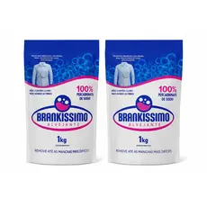 Percarbonato 1kg Alto Poder de Limpeza limpa roupas brancas e coloridas