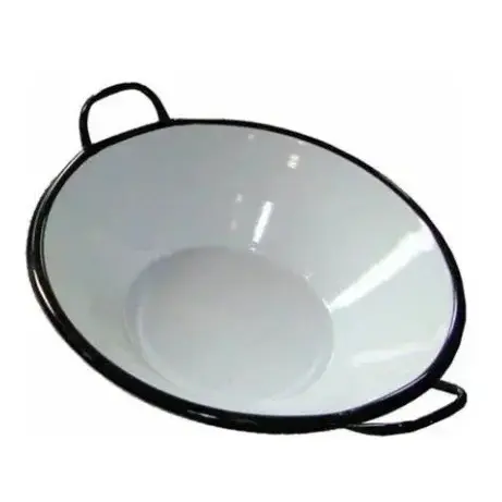 Tacho Esmaltado N°20 Fritura Pastel Fogão Capacidade 12