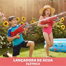 Arminha Elétrica Infantil Recarregável Longo Alcance Tanque Embutido Menino Menina Piscina Praia