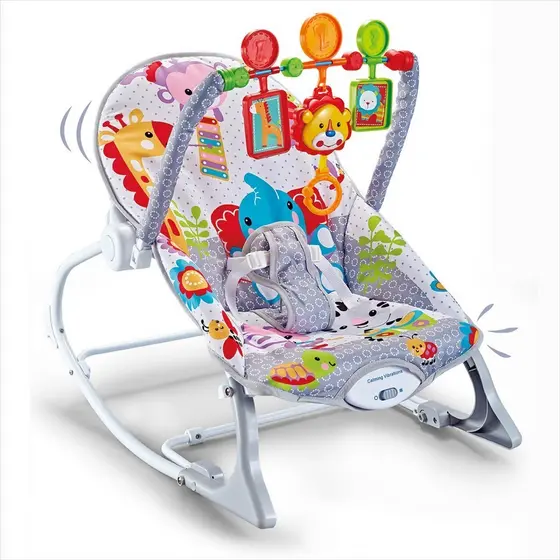 Cadeirinha Balanço Infantil com Melodia e Entretenimento Vibração Relaxante para Crianças