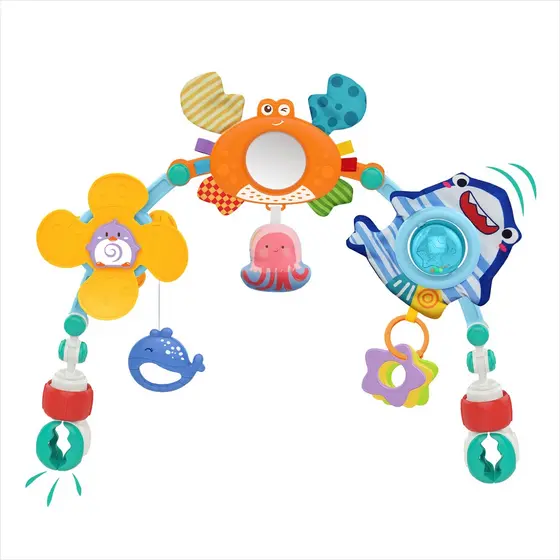 mobile berco musical brinquedo carrinho suporte bebe menina madeira mobly montessori colorido cima