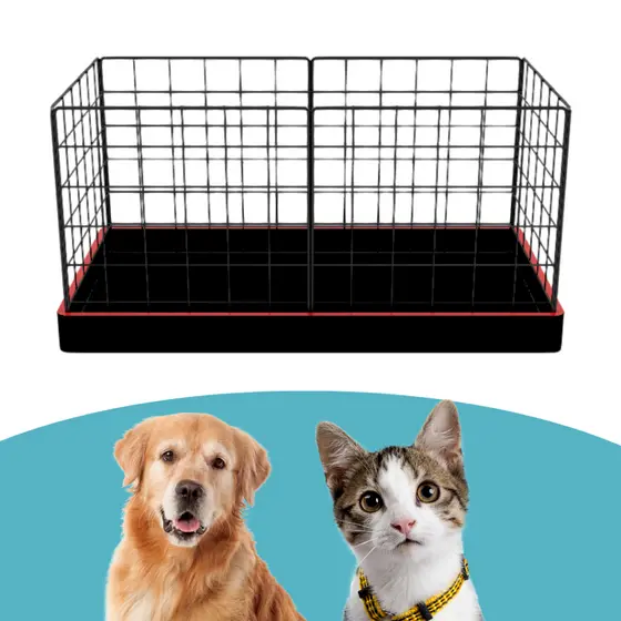 Cercadinho Pet 40x40 Modular Seguro para Cachorro Pequeno