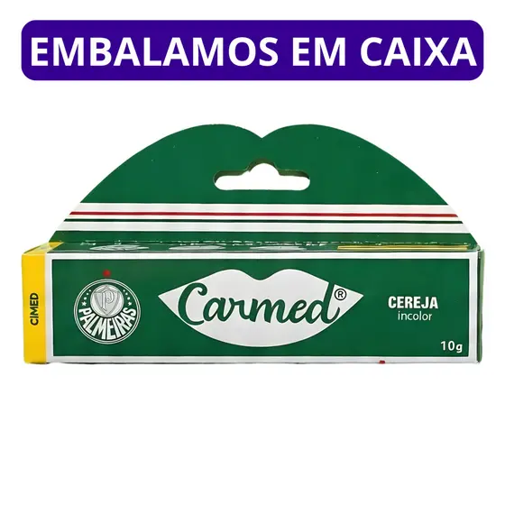 Hidratante Labial Carmed Palmeiras Edição Super Limitada 10g