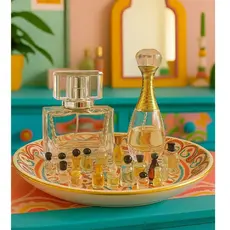 Frasco Vazio Para Perfume De Vidro Kit Perfumista - Até 50 ml Color