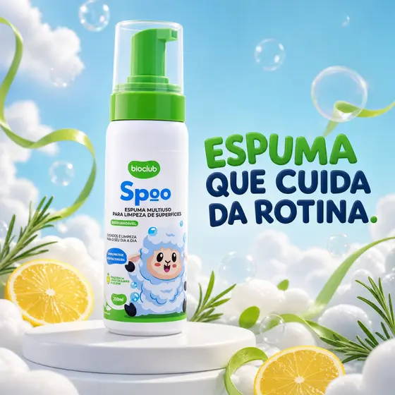 Espuma de Limpeza Multiuso - Spoo Bioclub® 200ml