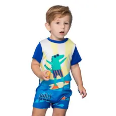 Roupa De Banho Infantil Macaquinho Proteção Solar Bebê Infantil Traje de Banho