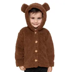 Casaco Teddy Dupla Face Infantil Carneirinho Infantil Bebê Peluciado Quentinho