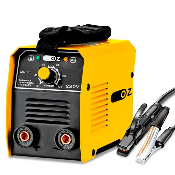 Máquina Inversora De Solda 120a 220v Oz Mi150 Frequência 50hz/60hz Ferramenta De Soldagem Portátil